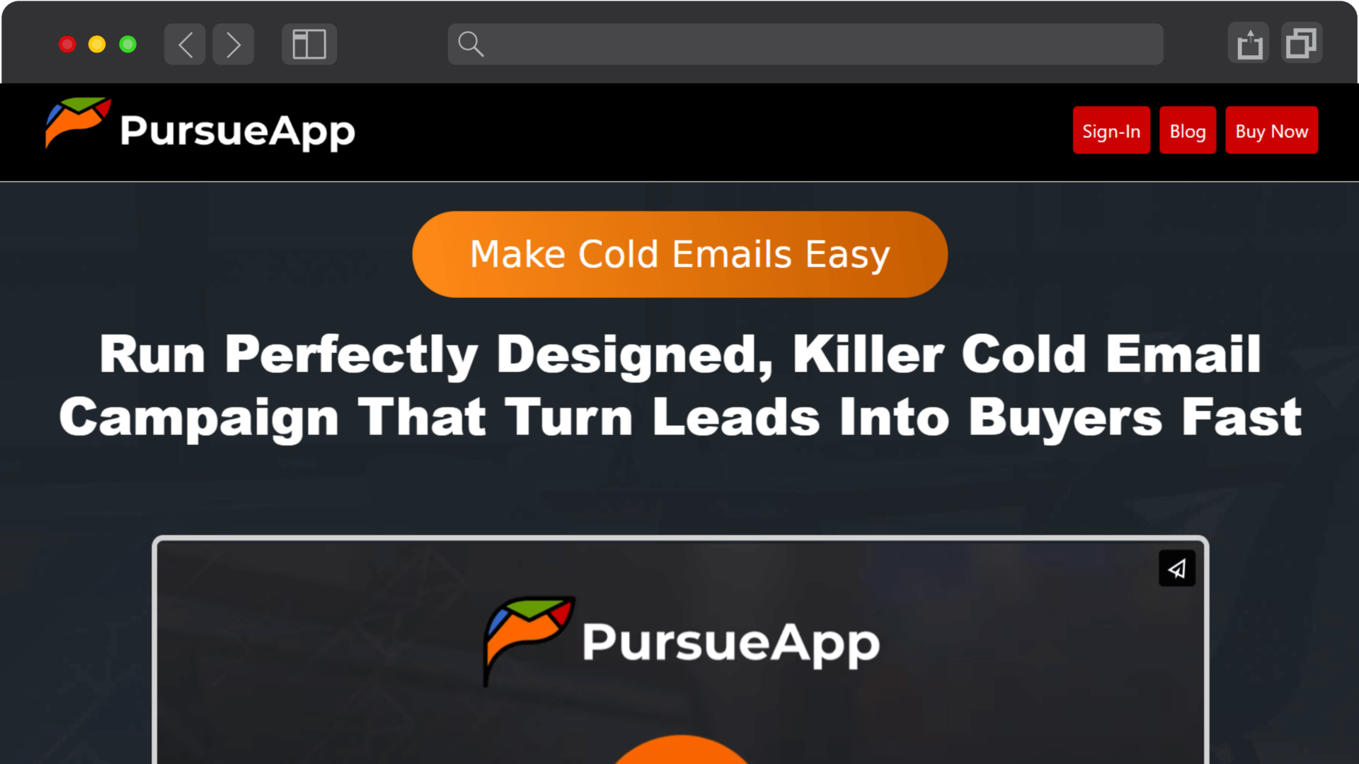 PursueApp, sales navigator